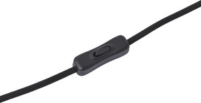 Lampă de masă modernă din lemn cu sticlă gri mat - Umbra