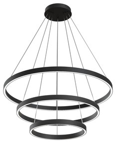 Candelabru Rim Maytoni Led, Negru, MOD058PL-L100B4K, Germania