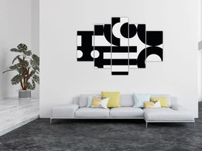Tablou - Abstracție geometrică N⁰3 (150x105 cm)
