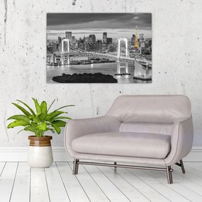 Tablou - Orașul mare cu turnul galben (90x60 cm)