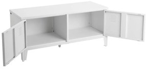 Pantofar alb cu bancă din metal Salino – Støraa