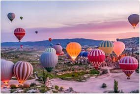 Tablou - Baloane cu aer cald (90x60 cm)