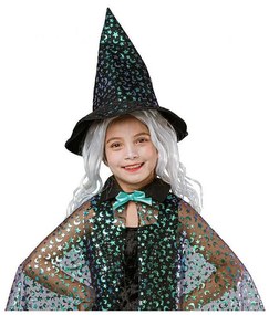 Vrăjitoare Shiny costum 120/130 cm
