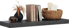 Polita ZACK, gri antracit, 100x25x5 cm