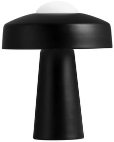 Veioza moderna design ciuperca Time neagra 2010925003 NL