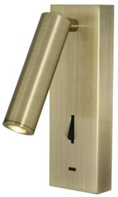 Aplica de perete, Mufa USB, LED, Tarifa III alama antic MA-8987