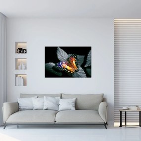 Tablou cu fluture (90x60 cm)