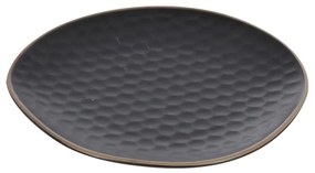 Farfurie Shape din ceramica neagra 20 cm