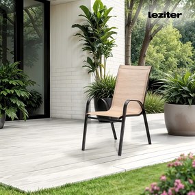 Scaun de grădină Como bej