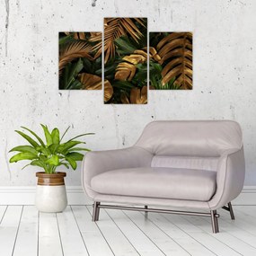 Tablou - Frunze aurii (90x60 cm)