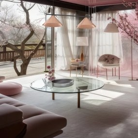 Lustră suspendată pe cablu CAPITAL 2xGX53/15W/230V aur roz