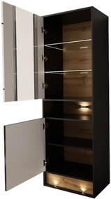 Vitrină Gallina 60 (Negru). 1060962