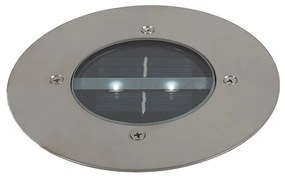 Spot la sol, cu LED-uri pe energie solară IP44 - Jorden