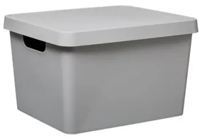 Cutie cu capac Boty, plastic, 17 l