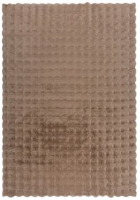Blană maro sintetică 180x290 cm Waffle Faux Fur – Flair Rugs