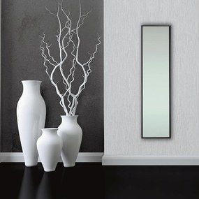 Oglinda 30 x 120 cm,rama MDF negru Jolino