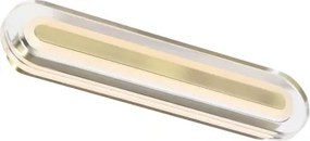 Nordlux CAVARA - Aplica LED de perete pentru baie, 11W, 230V, 3000/4000K, IP44, alamă