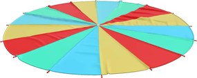 vidaXL Parașută de joacă pentru copii, Ø6 m, textil