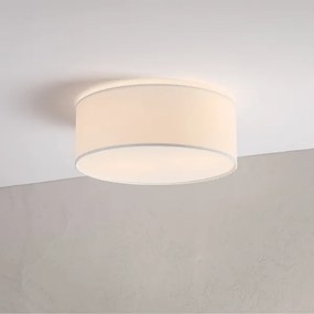 Plafonieră SIRJA PLISADO 2xE27/15W/230V Ø 35 cm albă