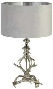 Veioza/Lampa de masa design lux elegant Belle argintiu/gri