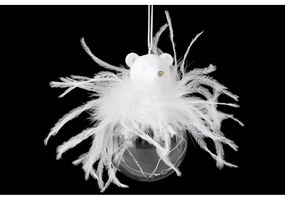 Ornament de Crăciun din sticlă cu LED-uri Ego Dekor