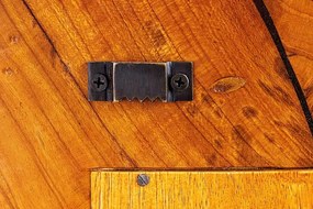 Oglinda solida din lemn de tec MOSAIC 90cm