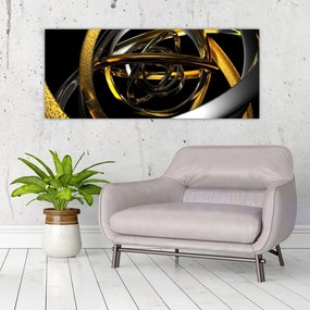 Tabloucu abstracție modernă (120x50 cm)