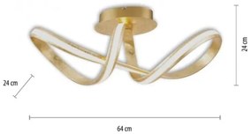 Paul Neuhaus 8331-12 - LED Lustră pe cablu dimmabilă MELINDA 1xLED/30W/230V