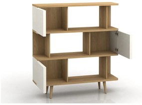 Bibliotecă Støraa Caitlin, alb