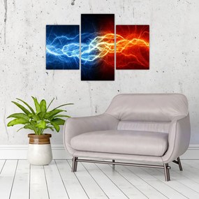 Tablou cu tensiunea de curent (90x60 cm)