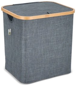 Cos de rufe NOLVIO 50 L, albastru-gri