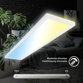 Briloner 7533-016 -LED panou aplicat compatibil cu dimmer TAVA LED/36W/230V 2700-6500K 98x20 cm+telecomandă