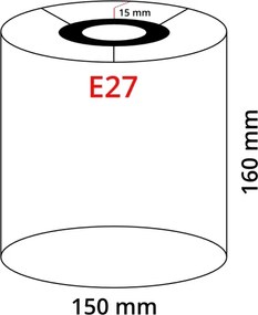 Eglo - Lustră LED pe cablu TUNJA, 2xE27/60W/230V, crem