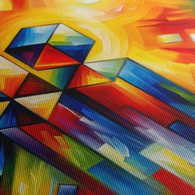 Tablou îmbrățișare abstractă