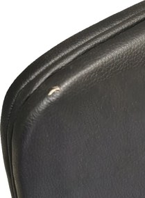 RESIGILAT - Scaun pliabil din piele ecologica HRC 609 negru