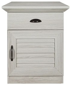 Set Dormitor Jardine Cu Pat Cu Dimensiunea Saltelei 160 X 200 Cm, 2 Noptiere, Dulap