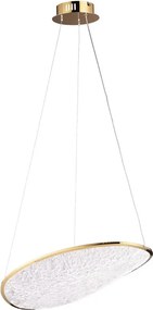 MAXLIGHT P0637D - Candelabru LED suspendat pe cablu EMPIRE LED/17W/230V auriu