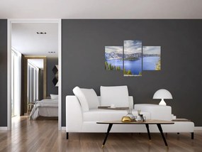 Tablou lacul montan (90x60 cm)