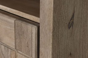 Dulap, natur, din lemn de mango, Puzzle
