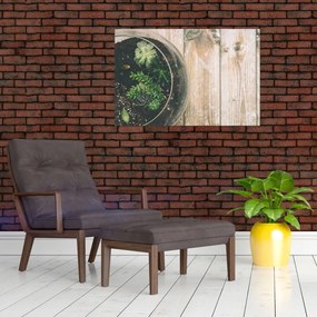 Tablou - Terariu de sticlă (90x60 cm)