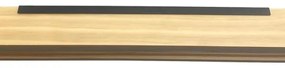 Lustră LED pe cablu LED/22W/230V 4000K 120 cm pin/lemn masiv