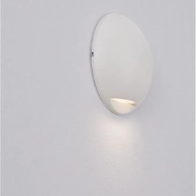 Aplica exterior cu iluminat jos LED IP65 PASSO alb