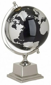 Glob Pamantesc decorativ Globe 23x34cm, Negru