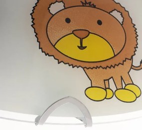 Globo 40607 - Plafonieră copii KIDDY 2xE27ILLU/60W/230V