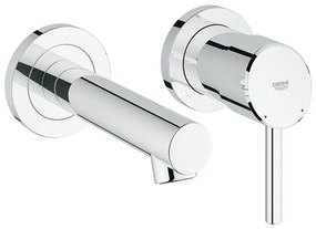 GROHE 19575001 - Baterie pentru lavoar cu două găuri CONCETTO, 147 mm, crom lucios