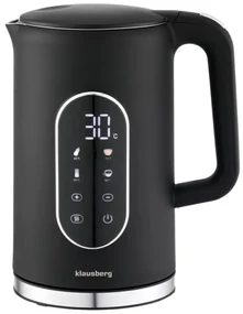 Fierbator de apa 1.7 L Klausberg KB7891 negru-argintiu
