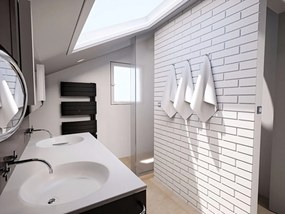 Panou 3D de interior poliuretan CARAMIDA dimensiuni 500x15x1100mm