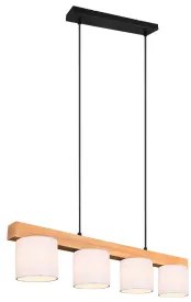 Suspensie moderna 4 becuri E14 CAMERON R30654001 TRIO