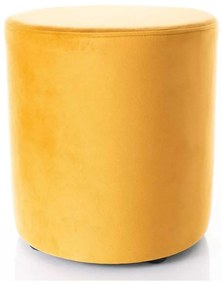 Taburet Caen B Velvet, galben