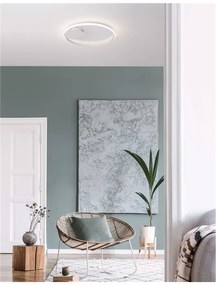 Lustra LED aplicata design modern circular FULINE alba NVL-9348072